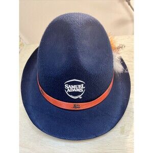 Samuel Adams Octoberfest Beer  Blue Feathered Alpine Fedora Hat